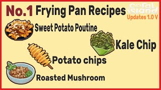 Kale Chip Potato Chips Roasted Mushroom Recipes CORAL ISLAND [upl. by Shalna]