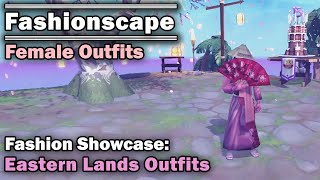 Fashionscape Showcase Eastern Lands Outfits  Runescape Female Outfits [upl. by Onafets]