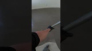 How to grout coat 👷🏽‍♂️ polishedconcrete concretefloor construction concretegrinding [upl. by Nabois]