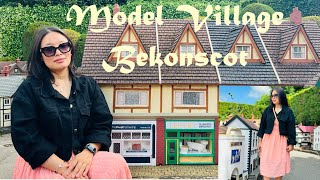 Model Village bekonscot in uk 🇬🇧 Vlog Model Village vlog for kid entertainment [upl. by Enirehtac]