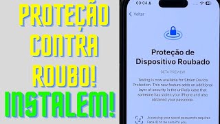 COMO INSTALAR O SISTEMA ANTI ROUBO NO IPHONE [upl. by Jyoti]