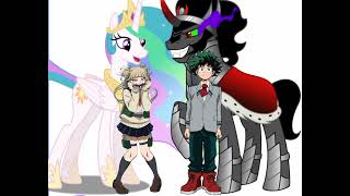 toga x deku future as princess celestia x king sombra [upl. by Dalton]