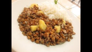 RECETA Guiso de Lentejas con carne [upl. by Goldsmith]