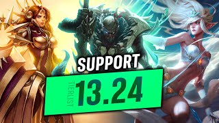 1324 Support Tier ListMeta Analysis  League of Legends [upl. by Sauncho]