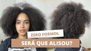 PROGRESSIVA SEM FORMOL EM CABELO MUITO CRESPO E CHEIO  PROHAL SELECT ONE PASSO A PASSO EM CASA [upl. by Omixam892]