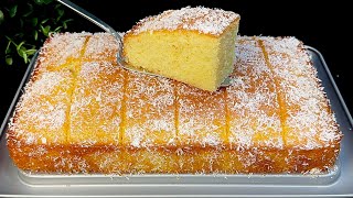 La chiamano la Torta 🍋piu soffice del Mondo lo fai in 5 Minuti incredibilmente buonissima 🤩🍋🤩 [upl. by Kcub]