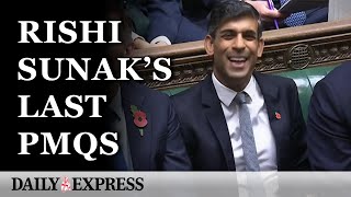 Rishi Sunak last PMQs Sir Keir Starmer pays tribute [upl. by Atiuqcir]