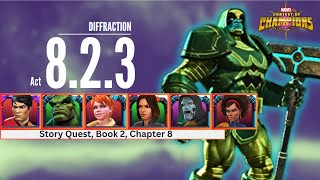 DIFFRACTION  Act 823  Alternative path easy path for completion  RONAN Boss Fight  mcoc [upl. by Oiramrej33]