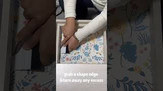 ​​DIY Remodel Dresser Drawers with Removable Wallpaper Easy Operation shortvideo wallpaperdecor [upl. by Luca207]