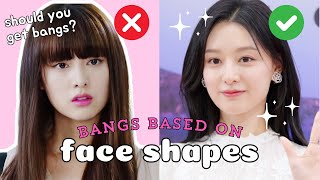 How To Choose The Right Bangs For Your Face Shape [upl. by Hait]