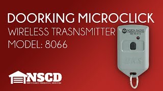 DoorKing 8066080 MicroCLIK 1CH Micro Transmitter 318 MHz [upl. by Conni]