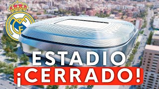 🚨¡CERRADO EL SANTIAGO BERNABEU PARA LOS CONCIERTOS por INCUMPLIR la NORMATIVA [upl. by Laina880]