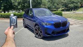 2023 BMW X3 M Competition Start Up Exhaust Test Drive Walkaround POV and Review [upl. by Inneg715]