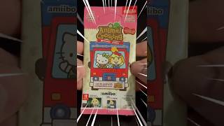 Opening Animal Crossing X Sanrio amiibo Cards shorts AnimalCrossing ACNH [upl. by Disraeli]