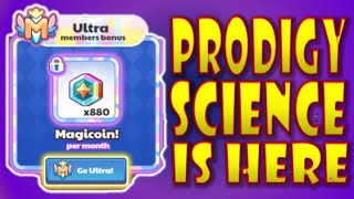 Prodigy Science IS HERE Explaining the Ultra Membership in Prodigy Math [upl. by Aikem]