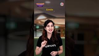 Metaphor vs Simile Whats the Difference  Definition and Examples  BYJUS [upl. by Daveen735]