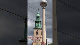 Berlin TV tower Germany No 3 [upl. by Nnylhsa]