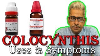 Colocynthis in Hindi  Uses amp Symptoms in Homeopathy by Dr PS Tiwari [upl. by Kcered]