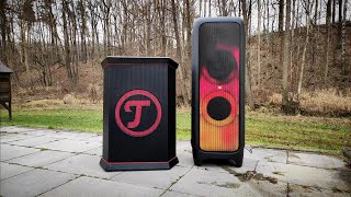 Teufel Rockster XL VS JBL PartyBox 1000  Outdoor comparison 😱🤯 [upl. by Esinyt89]