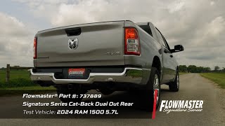 Signature Series 304 Stainless Steel Exhaust for 20192024 RAM Truck 57L HEMI 737889 [upl. by Ananna]