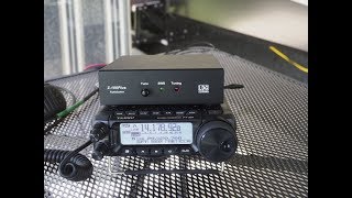 LDG Z100Plus auto tuner review [upl. by Esiocnarf560]