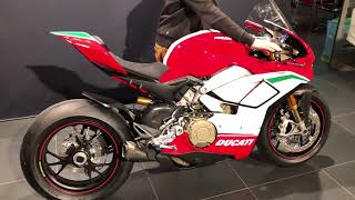 Ducati Panigale V4 Speciale Sound Check Akrapovic full Titanium Racing Exhaust [upl. by Colbert733]