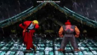 Rugal Vs Akuma [upl. by Eenolem]