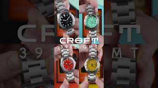 Croft 3912 GMT Automatic Limited Edition  spinnaker watch shorts FYP [upl. by Aseuqram]