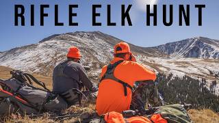 Rifle Elk Hunt SUCCESS  Public Land Hunting Film [upl. by Yelich]