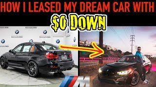 Full Tutorial HOW TO LEASE A CAR WITH 0 DOWN 2023 [upl. by Irfan]