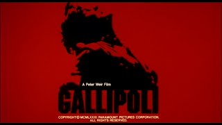 Gallipoli 1981 Trailer  Mel Gibson Peter Weir [upl. by Magdalen]