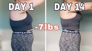 abs in 2 weeks I tried chloe tings ab workouts and this is what happened weight loss results [upl. by Kearney]