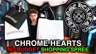 NO BUDGET CHROME HEARTS SHOPPING SPREE IN NEW YORK CITY MASSIVE HAUL [upl. by Nodaj182]