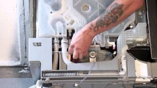 How To Replace A Dishwasher Drain Hose  Bosch [upl. by Idham]