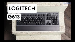 Обзор Клавиатуры Logitech G613 в 4k [upl. by Aisanat145]