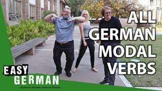 Learn all German Modal Verbs in 8 Minutes  Super Easy German 91 [upl. by Sarad]