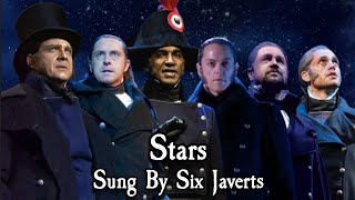 Stars  Les Misérables  Sung By 6 Javerts Quast Carpenter Lewis Secomb Ball Jaden [upl. by Eednac]