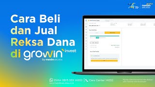 Cara Jual Beli Reksa Dana di Growin Invest [upl. by Omolhs]