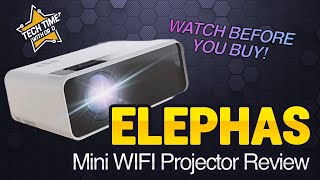 Watch Before you Buy  Elephas Mini Wifi Projector Review [upl. by Tayyebeb]