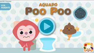 AQUAPO POO POO Toilet Training [upl. by Nahsyar]