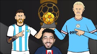 BALLON DOR RAP BATTLE 2023  442oons Reaction [upl. by Adaran]