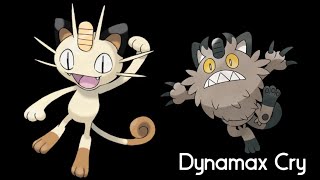 Dynamax Meowth Cry [upl. by Akcired]