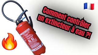 comment contrôler un extincteur [upl. by Notfilc]