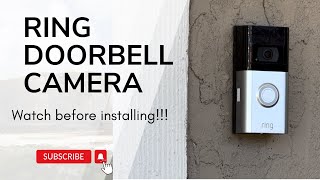 Tip for Installing Your Ring Doorbell Watch Before Buying [upl. by Ahsimin]