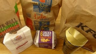 Big Nuggets TasteOff  Burger King  McDonalds  Kentucky Fried Chicken [upl. by Kiki]