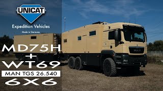 UNICAT Expedition Vehicles MD75HMB  MAN TGS 26540 6X6  WT69 [upl. by Atenahs]