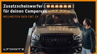 LTPRTZ Zusatzscheinwerfer für deinen Campervan  Die LED Scheinwerfer Neuheiten auf der CMT 2024 [upl. by Pinto144]