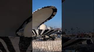 The Pearl Monument qatar cornichedoha travel travelvlog vlog kerala trendingshort viralshort [upl. by Marcille]