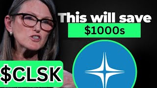 CLSK Stock WEDNESDAY NEWS crazy update CLSK stock etrade review reddit [upl. by Ahsaya]