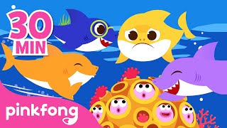 Baby Shark More and More  Best Baby Shark Songs ONLY  Pinkfong Songs for Kids [upl. by Buzzell]